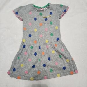 Mini Boden 3-4 Short Sleeve Knit Sweater Dress